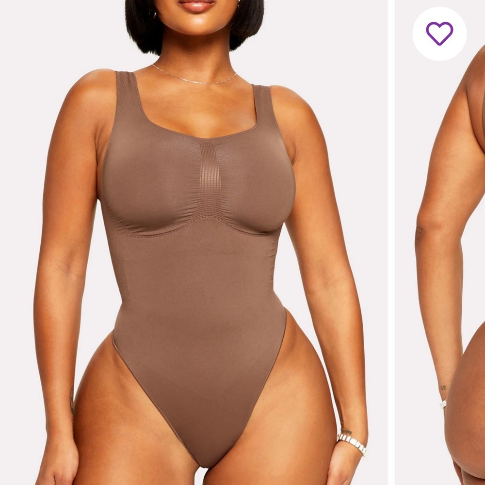 YITTY Nearly Naked Shapewear Thong Bodysuit